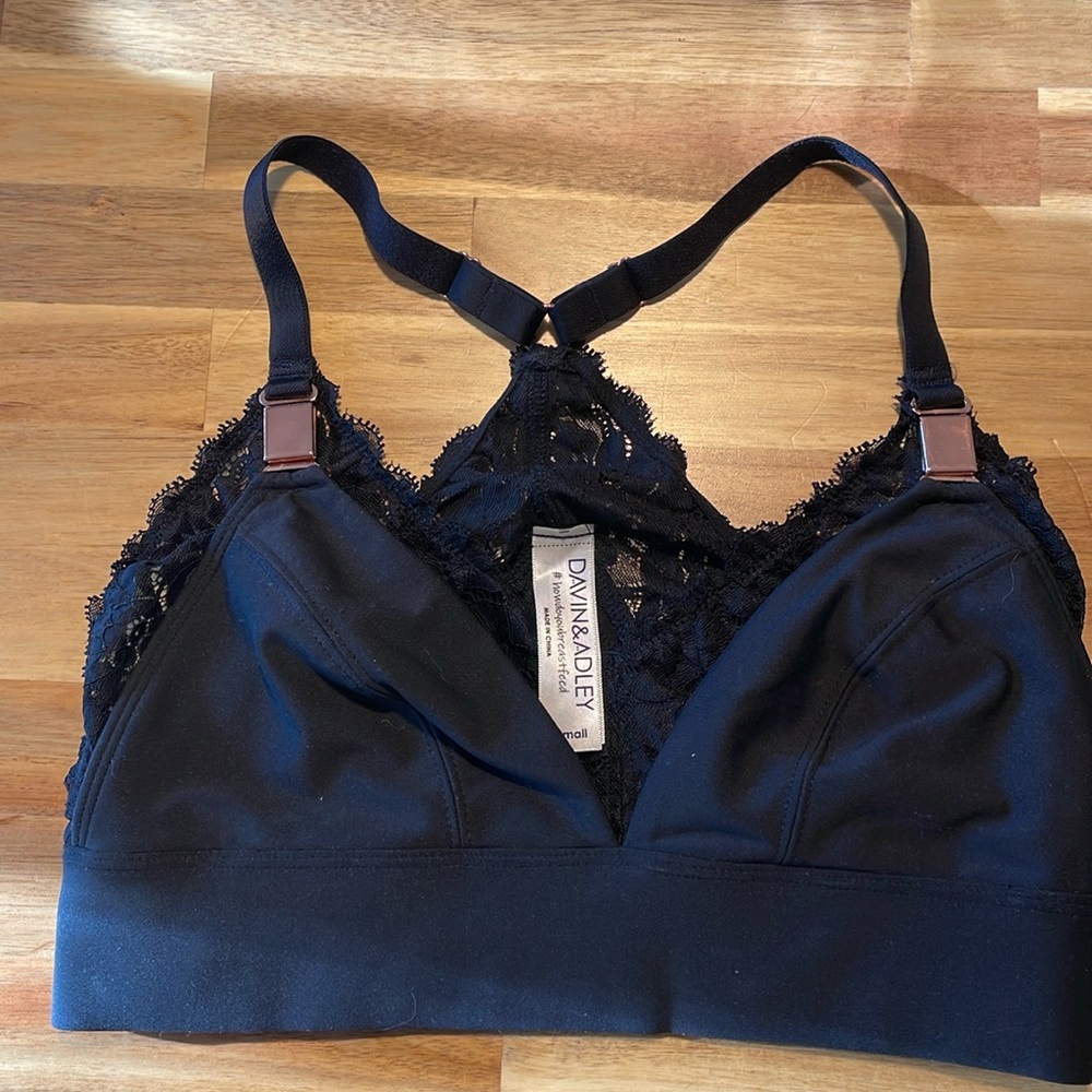 Davin & Adley Ella Lace Maternity Nursing Pumping Bralette